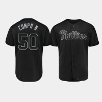 Men's Philadelphia Phillies Authentic #50 Hector Neris 2019 Players' Weekend Black Compa N Jersey Men's Philadelphia Phillies Authentic #50 Hector Neris 2019 Players' Weekend Black Compa N Jersey