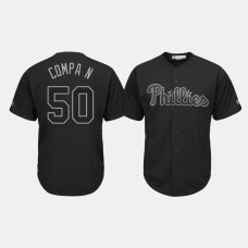 Philadelphia Phillies #50 Hector Neris 2019 Players' Weekend Compa N Black Replica Jersey Men's Philadelphia Phillies #50 Hector Neris 2019 Players' Weekend Compa N Black Replica Jersey Men's