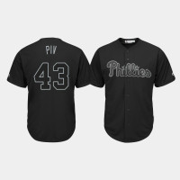Philadelphia Phillies #43 Nick Pivetta 2019 Players' Weekend PIV Black Replica Jersey Men's Philadelphia Phillies #43 Nick Pivetta 2019 Players' Weekend PIV Black Replica Jersey Men's