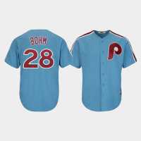 Alec Bohm Philadelphia Phillies Light Blue Cool Base Cooperstown Player Jersey