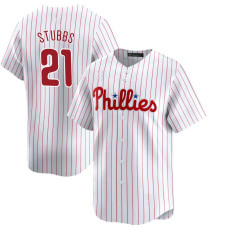 Garrett Stubbs #21 Philadelphia Phillies Home Jersey - White Elite