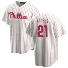 Garrett Stubbs #21 Philadelphia Phillies Home Jersey - White Replica