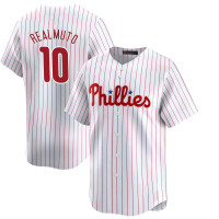 JT Realmuto #10 Philadelphia Phillies Home Jersey - White Elite JT Realmuto #10 Philadelphia Phillies Home Jersey - White Elite