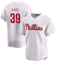 Jim Kaat #39 Philadelphia Phillies Home Retired Player Jersey - White Elite Jim Kaat #39 Philadelphia Phillies Home Retired Player Jersey - White Elite