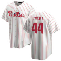 Roy Oswalt #44 Philadelphia Phillies Home Retired Player Jersey - White Replica