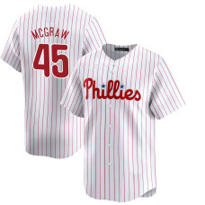 Tug McGraw #45 Philadelphia Phillies Home Retired Player Jersey - White Elite